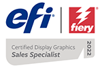 Krügercolor ist EFI Display Graphics Sales Specialist