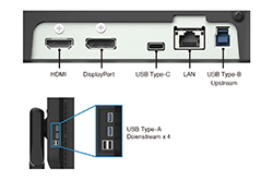 EIZO CG2700S Anschluesse