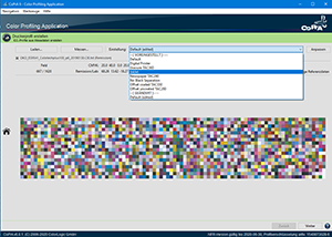 ColorLogic CoPrA Einstellungen fr die Profilerstellung vornehmen - CMYK-Profile