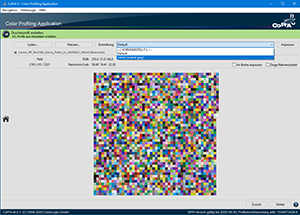 ColorLogic CoPrA Einstellungen fr die Profilerstellung vornehmen - RGB-Profile