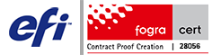 FOGRA Cert Zertifizierung der Prüfdruckerstellung nach ISO 12647-7 von Krügercolor