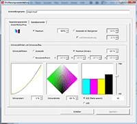 basICColor Print 3 Einstellungen