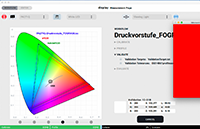 basICColor display6 Whrend des Messens wird Ihnen der Fortschritt visuell angezeigt