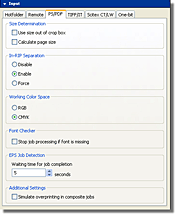 EFI Colorproof XF - neue Funktionen und Einstellungen fr PS/PDF