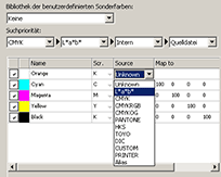 EFI colorproof XF 4.1 - "Einklick" Sonderfarben Bedienung